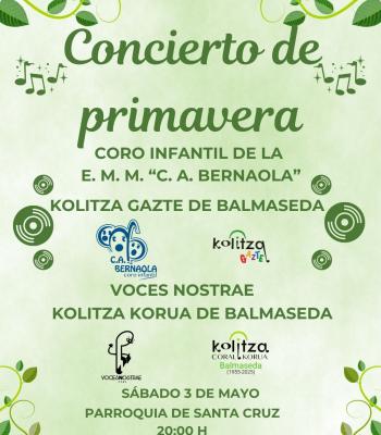 CONCIERTO DE PRIMAVERA.