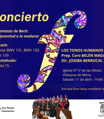 CONCIERTO Los Tonos Humanos Las cantatas de Bach: de la....