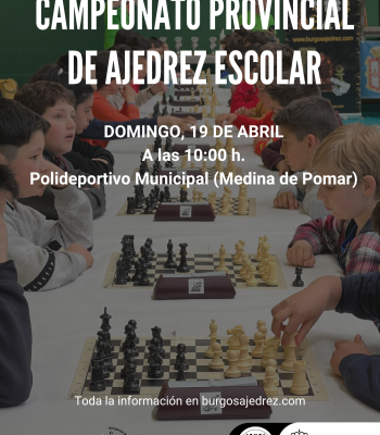 Campeonato Provincial de Ajedrez Escolar..