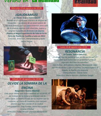 Ciclo de Teatro de verano.