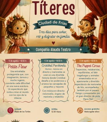 Festival de Títeres. Ciudad de Frías.
