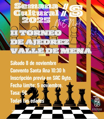 II Torneo de Ajedrez Valle de Mena.