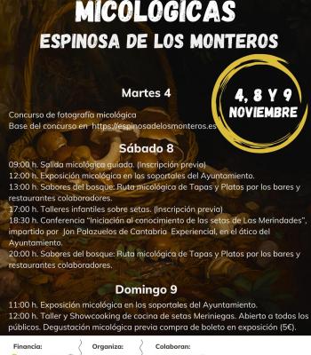 III Jornadas Micológicas Espinosa de los Monteros.