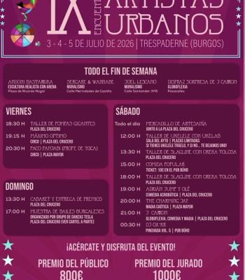 IX ENCUENTRO DE ARTISTAS URBANOS.
