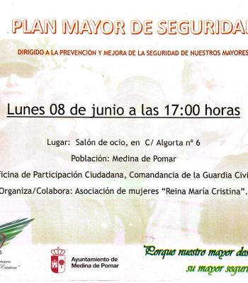 Plan Mayor de Seguridad. Dirigido a la prevención y mejora....