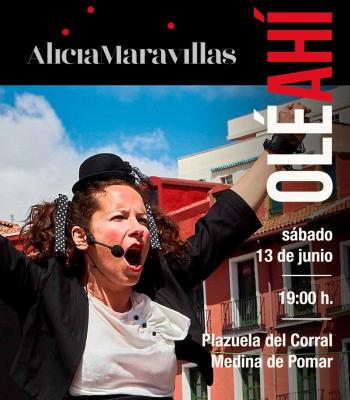 Teatro de Calle a cargo de Alicia Maravillas: Olé Ahí..