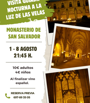 Visita guiada nocturna.