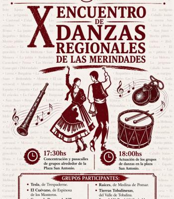 X Encuentro de Danzas Regionales de Las Merindades.