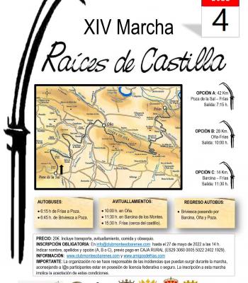 XIV Marcha Raíces de Castilla.