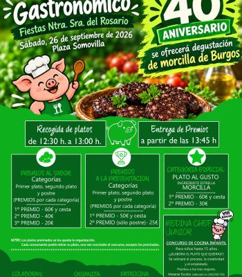 XL Concurso Gastronómico..