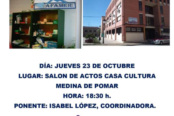 CHARLA CONMEMORATIVA 25º ANIVERSARIO DE AFAMER