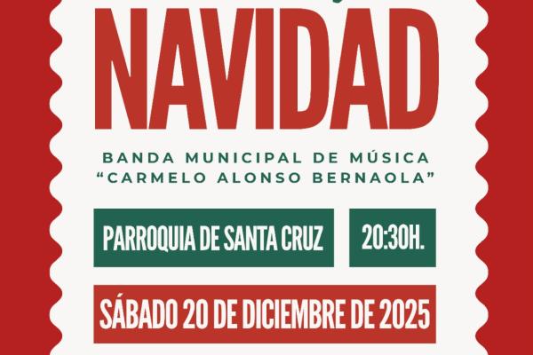 CONCIERTO DE NAVIDAD BANDA MUNICIPAL