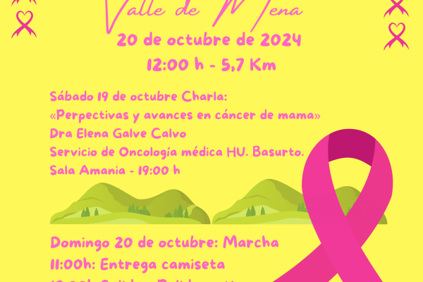 Charla, Día mundial contra el cáncer de mama