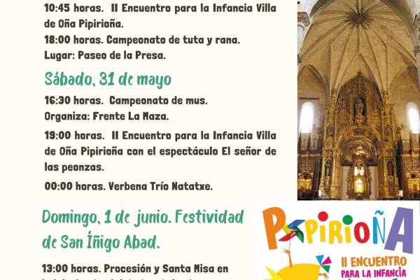 Fiestas patronales de San Íñigo