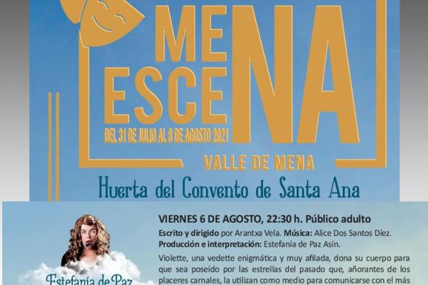 II Festival MenaEscena. Estefanía de Paz: Cabaret...