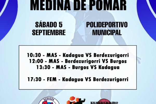 II Torneo de Balonmano Zona Norte Medina de Pomar.