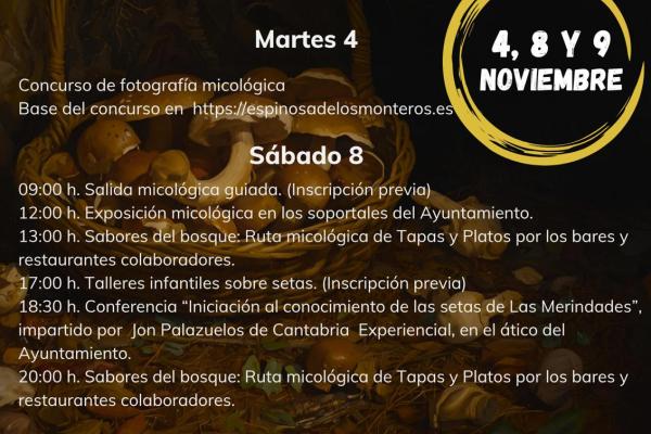 III Jornadas Micológicas Espinosa de los Monteros