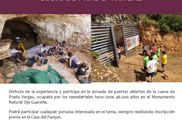 JORNADA DE PUERTAS ABIERTAS CUEVA DE PRADO VARGAS