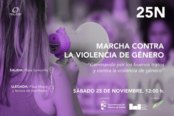 MARCHA CONTRA LA VIOLENCIA DE GÉNERO 25N