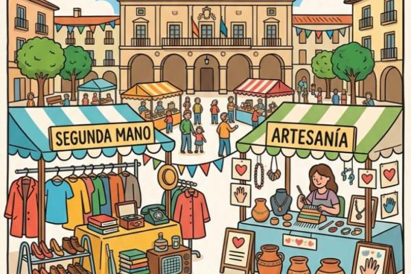 MERCADILLO DE SEGUNDA MANO Y ARTESANÍA