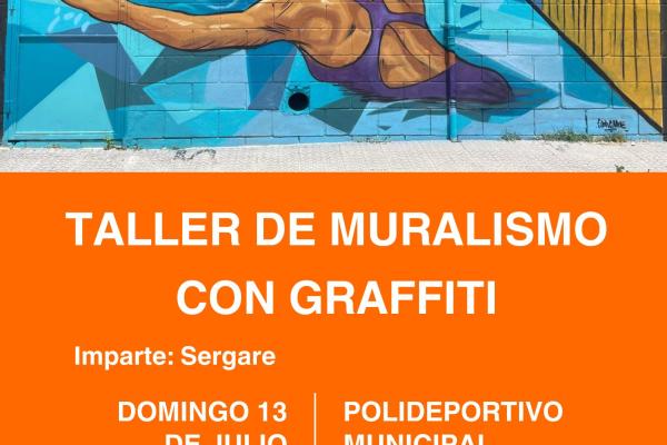 TALLER DE MURALISMO CON GRAFFITI 