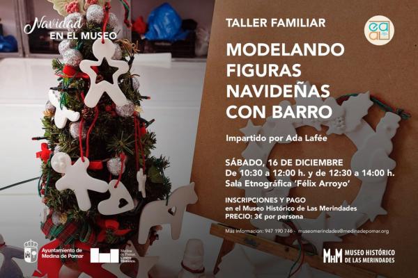 TALLER FIGURAS NAVIDAD CON BARRO