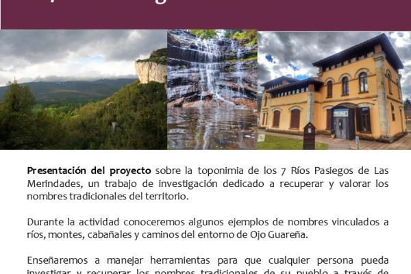 Toponimia 7 Ríos Pasiegos de Las Merindades 