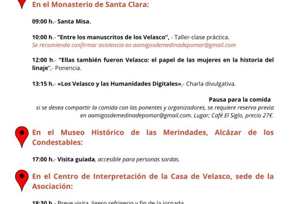 XVI Encuentro nacional de la Ilma. Casa de Velasco.