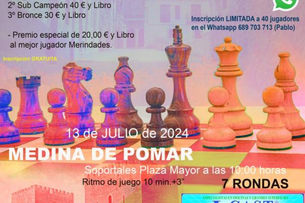 XXIII TORNEO DE AJEDREZ 'Montañas de Burgos'